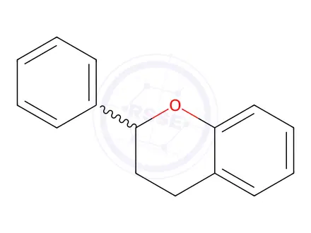 Chemical structure of Flavan