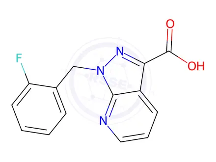 Chemical structure of Riociguat Impurity 20