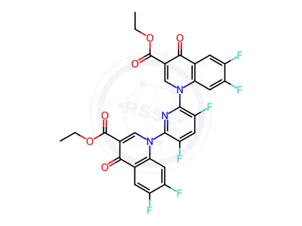 Chemical structure of Delafloxacin Meglumine Impurity 33