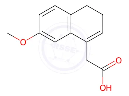 Chemical structure of Agomelatine Impurity 19
