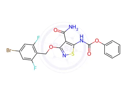 Chemical structure of Isothiazole Related Compound 3