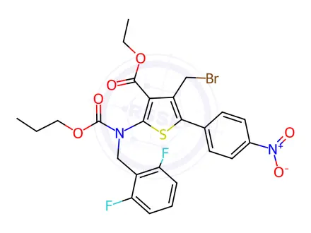 Chemical structure of Relugolix Impurity 67