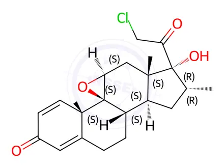Chemical structure of Mometasone Furoate EP Impurity Q