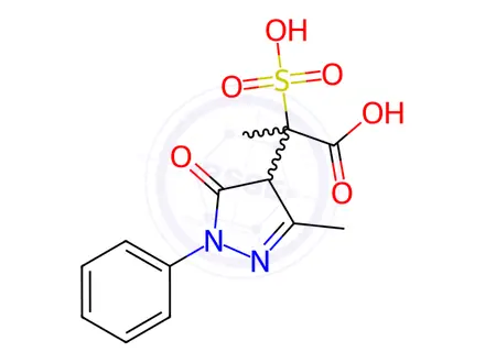 Chemical structure of Edaravone impurity P1