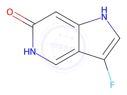 Chemical structure of 3-Fluoro-1H-pyrrolo[3,2-c]pyridin-6(5H)-one