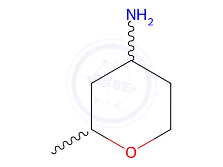 Chemical structure of 2-methyloxan-4-amine