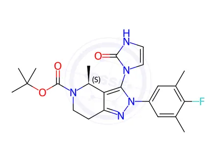Chemical structure of Orforglipron Impurity 53