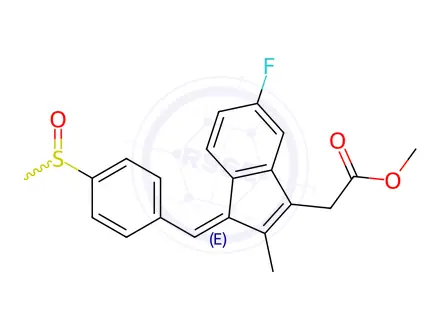 Chemical structure of Sulindac Impurity 11