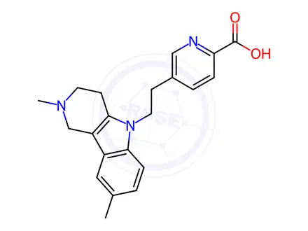 Chemical structure of Dimebon Impurity 3