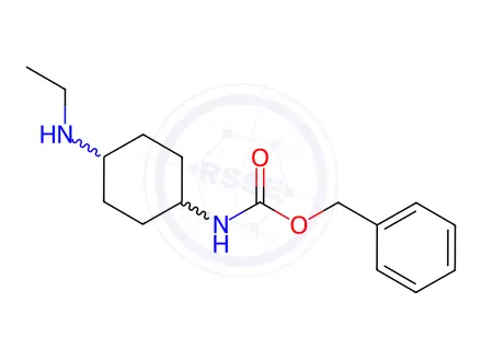 Chemical structure of Benzyl (4-(ethylamino)cyclohexyl)carbamate