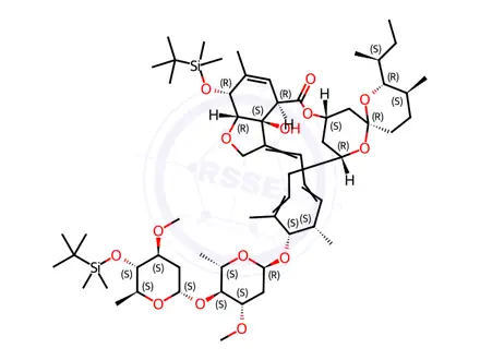 Chemical structure of Abamectin Impurity 5