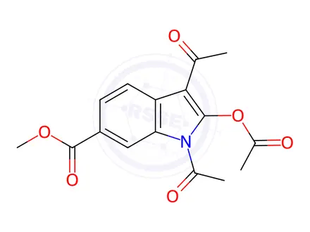 Chemical structure of Nintedanib Impurity 66