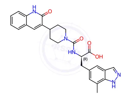 Chemical structure of Zavegepant Impurity 15