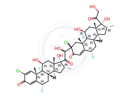 Chemical structure of Halometasone Impurity 7