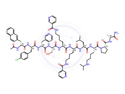 Chemical structure of Antide