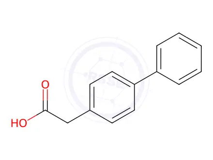 Chemical structure of Felbinac