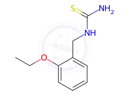 Chemical structure of Thiourea, [(2-ethoxyphenyl)methyl]-(9CI)