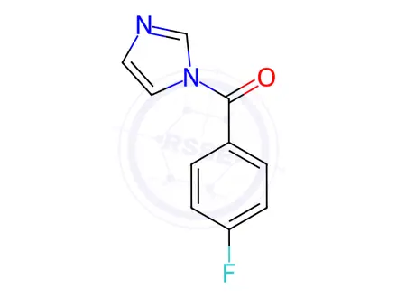 Chemical structure of (4-Fluorophenyl)(1H-imidazol-1-yl)methanone