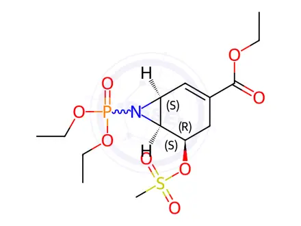 Chemical structure of Oseltamivir Phosphate Impurity 266