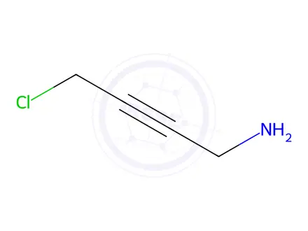 Chemical structure of 4-Chlorobut-2-yn-1-amine Hydrochloride