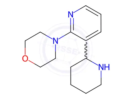 Chemical structure of 4-(3-(Piperidin-2-yl)pyridin-2-yl)morpholine