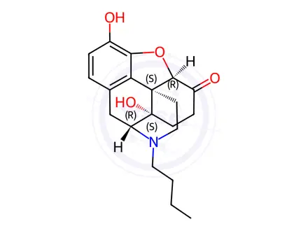 Chemical structure of Naltrexone EP Impurity H