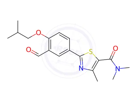 Chemical structure of Febuxostat Impurity 105