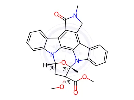 Chemical structure of KT 5823