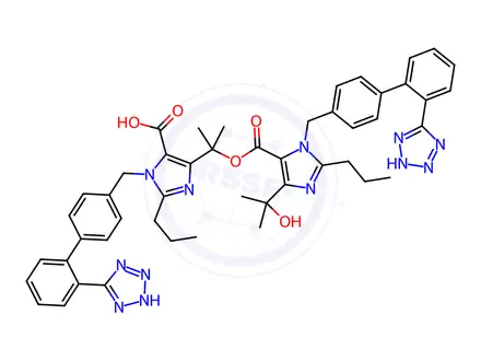 Chemical structure of Olmesartan Medoxomil Impurity 55