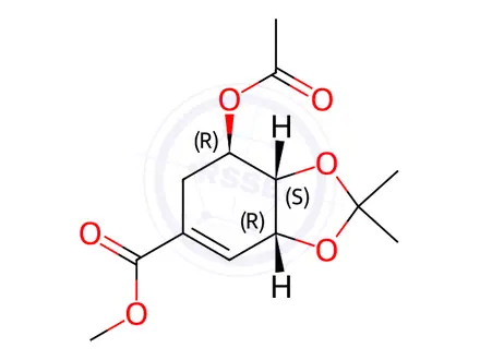 Chemical structure of Shikimic Acid Impurity 13
