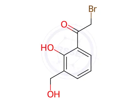 Chemical structure of Salbutamol Sulfate Impurity 37