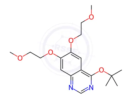 Chemical structure of Erlotinib Hydrochloride Impurity 108