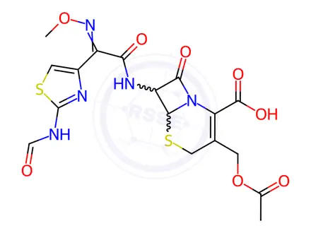 Chemical structure of Cefotaxime EP Impurity C