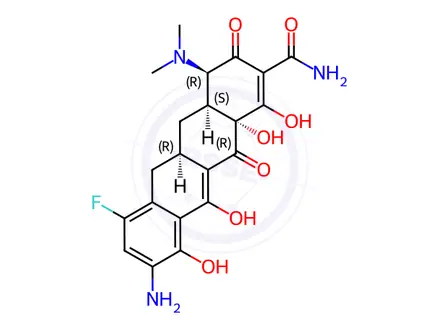 Chemical structure of Eravacycline Impurity 26