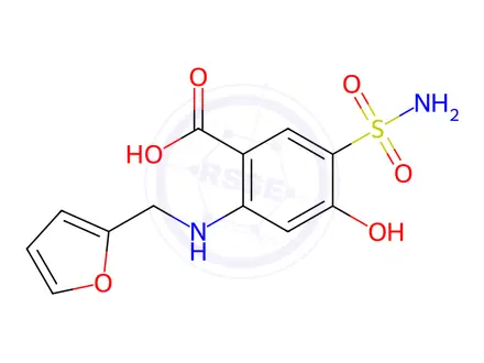 Chemical structure of Furosemide Impurity 7