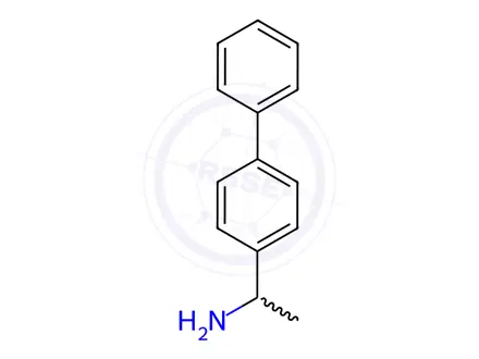 Chemical structure of 1-([1,1’-Biphenyl]-4-yl)ethanamine