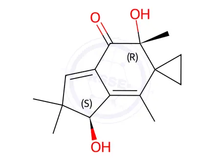 Chemical structure of Illudin M