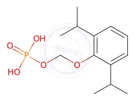 Chemical structure of Propofol Impurity 49 Monomer
