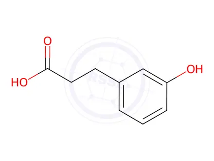 Chemical structure of 3-(3-Hydroxy-phenyl)-propionic acid