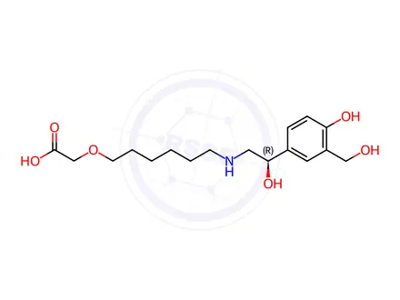 Chemical structure of Vilanterol Trifenatate Impurity 84