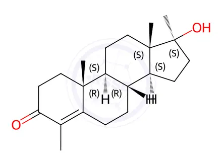 Chemical structure of Testosterone Impurity 40