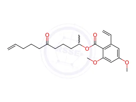 Chemical structure of Zearalenone Impurity 6