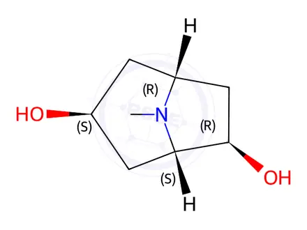Chemical structure of 6-β-Hydroxyltropine