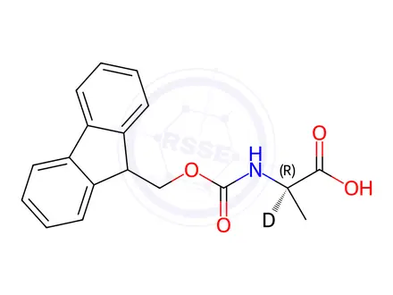 Chemical structure of L-Alanine-2-[D1]-N-FMOC