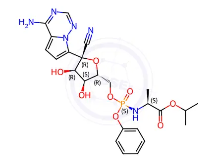 Chemical structure of Remdesivir Impurity 25