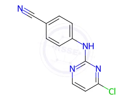Chemical structure of Rilpivirine Impurity 3