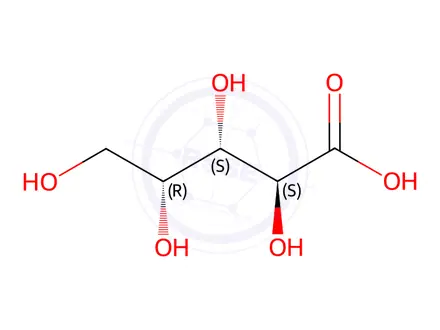Chemical structure of Threonic Acid Impurity 9 (Lyxonic Acid)