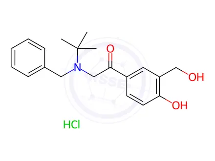 Chemical structure of N-Benzyl Salbutamon Hydrochloride