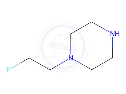 Chemical structure of 1-(2-Fluoroethyl)piperazine Dihydrochloride