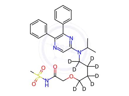 Chemical structure of Selexipag-d8